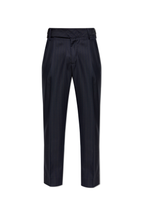 Grey 'Phoenix' trousers Dries Van Noten - Vitkac Canada